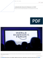 WEF - Tras Pandemia, El Trabajo Automatizado Alcanzará Al Humano en El 2025 - ECONOMIA - GESTIÓN