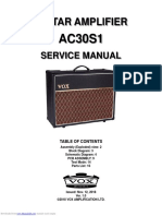 Guitar Amplifier: Service Manual