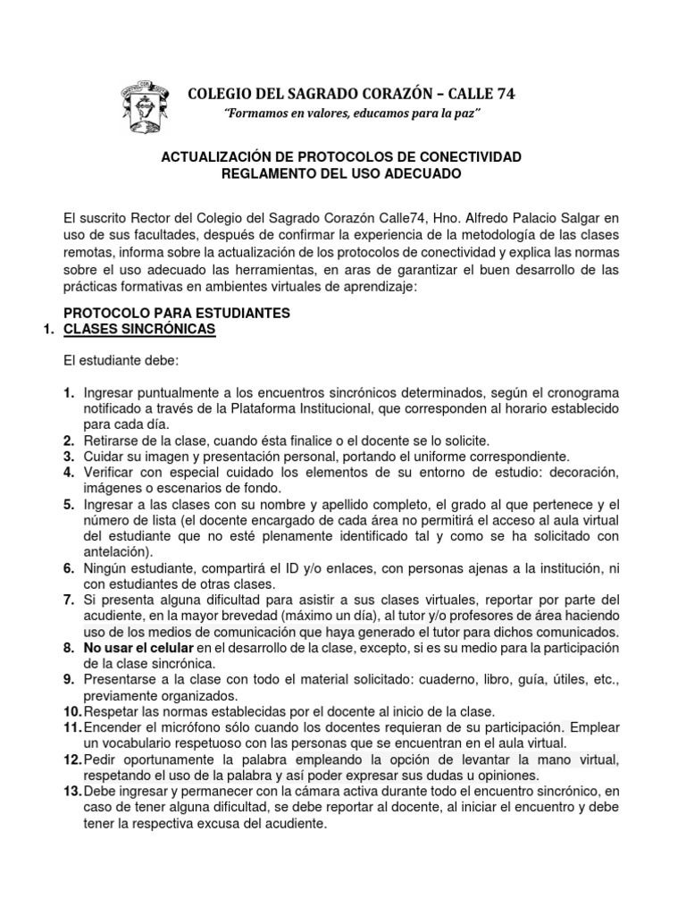 Actualizacion de Protocolos de Conectividad PDF Enseñando Aprendizaje