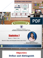 Q1 W3 D1 Statistics