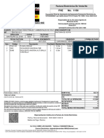 Factura electrónica venta