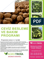 Ceviz Besleme Ve Bakım Programı