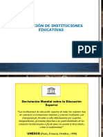 Evaluacion de Las Instituciones Educativas