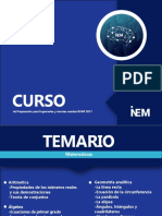 Temario Ingenierias