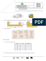 Teste de Areas e Volumes