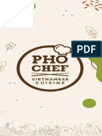 Menu Digital Pho Chef-C
