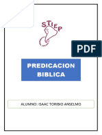 Resumen Predicacion Biblica