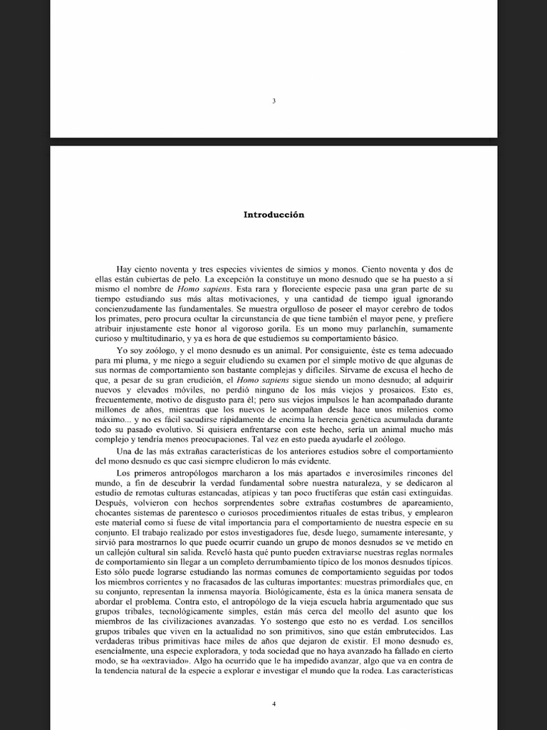 LIBRO EL MONO DESNUDO RESUMEN visual data 4