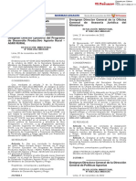 Desarrollo Agrario Y Riego: Designan Director General de La Oficina General de Asesoría Jurídica Del Ministerio