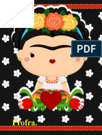 Libreta Frida - Editable