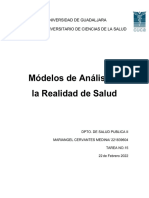 Modelos de Análisis de La Realidad de Salud