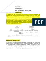 Introducción A Los Procesos de La Manufactura