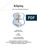 Kliping: Prakarya Dan Kewirausahaan