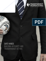 Safe Hands: Building Integrity and Transparency at Fifa
