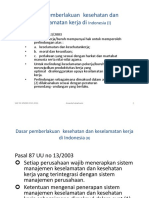 KD 3.1 K3 - 2. Dasar Pemberlakuan K3 Di Indonesia