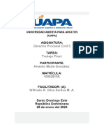 Trabajo Final Derecho Procesal Civil 3, AMGPA. 14-03-2023.