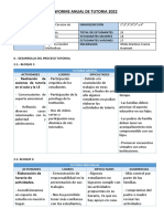 Informe Final de Tutoria