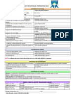 Preparatoria Lista de Materiales 2022