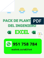 BROUCHURE- PACK DE PLANTILLAS- EXCEL