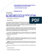 Decreto Supremo #084-2007-EF Del Decreto Legislativo #973