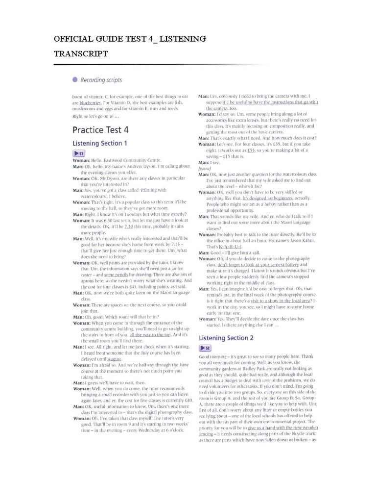 Cam 13 test 3 4 lis transcript pdf