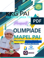 Pedoman Olimpiade Mapel Pai Prop Jatim - Tahun 2023