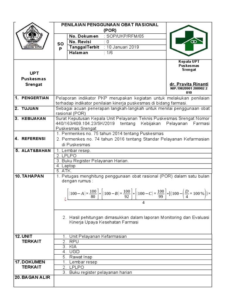 Penilaian Penggunaan Obat Rasional | PDF