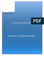 CT 4010 Historia Universal III