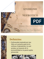 SINDROME Nefrotico