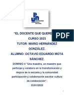 El Docente Que Queremos