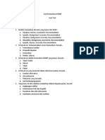 Komunikasi Efektif Soal Pre & Post Test