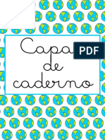 Capas de Caderno