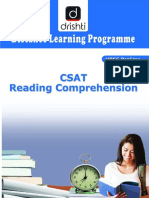 CSAT Reading Comprehension
