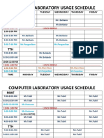 Comlab Sched