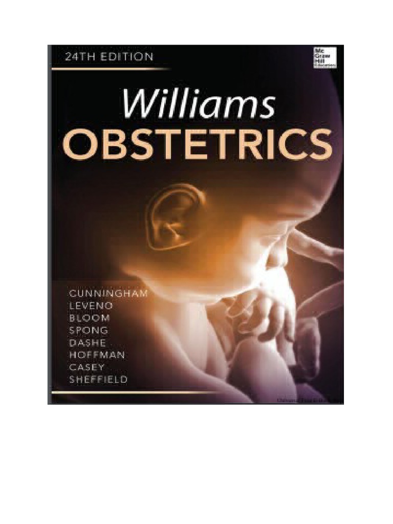 Williams Obstetrics PDF