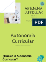 Autonomia Curricular