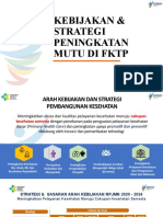 Peningkatan Mutu Pelayanan Kesehatan di FKTP