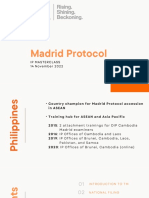 Topic 1 - IP Forward - Madrid Protocol