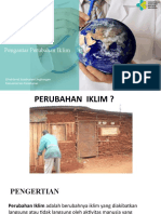 Pengantar Perubahan Iklim