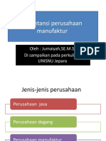 Akuntansi Perusahaan Manufaktur