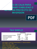 Flujos de caja determinan viabilidad proyecto inversión