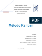 Método Kanban Planificación