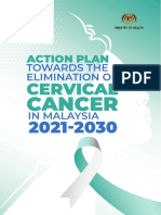 Action Plan Towards The Elimination of Cervical Cancer in Malaysia 2021-2030 (ISBN) Comp