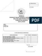 PPDB MTs Ma'arif Munggung 2023/2024