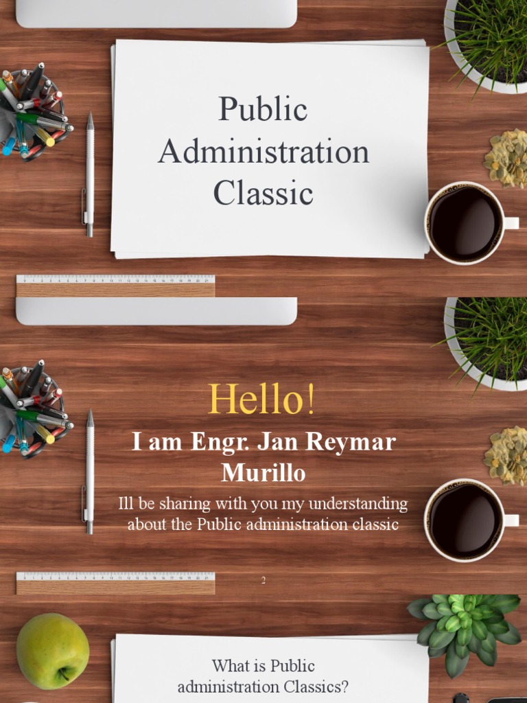 Overview of Public Administration Classics | PDF | Art