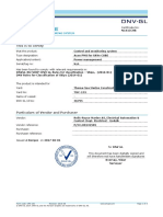 153A PMS System - DNV Certificate