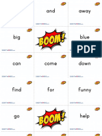 Sight Words Boom Dolch Pre-K