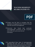Wagner-Meerwein Rearrangements - Jeeva