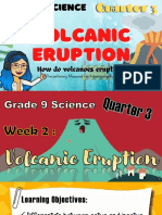 Grade 9 Volcanic Eruption