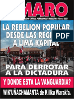 La Rebelión Popular Desde Las Regiones A Lima La Kapital